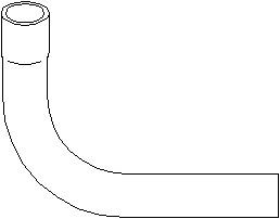 Jäähdyttimen letku, Imupuoli, Yläpuolella, RENAULT CLIO I, 7700 801 054