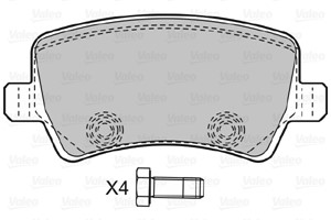 Jarrupalasarja, levyjarru, Etuakseli, Taka-akseli, FORD,LAND ROVER,VOLVO, 1426143, 1426144, 1439866, 1459450, 1503969, 1566233, 1752093,