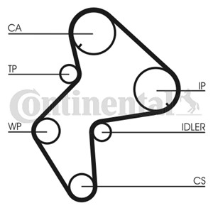 Hammashihna, CITROËN XM, XM Break, FORD ESCORT V, ESCORT VI, SIERRA Halvkombi II, PEUGEOT 605, 081653, 1639171, 93013132, V86HF6268AA