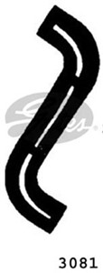 Jäähdyttimen letku, Yläpuolella, OPEL, 1336782, 1336839, 1336844