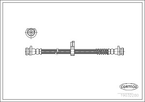 Jarruletku, Taka-akseli, LAND ROVER FREELANDER I, FREELANDER Soft Top I, SHB100961