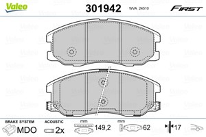 Jarrupalasarja, levyjarru, Etuakseli, CHEVROLET CAPTIVA, OPEL ANTARA A, VAUXHALL ANTARA A, 20789468, 4808861, 4817764, 96626070