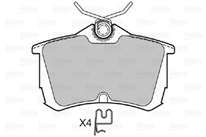 Jarrupalasarja, levyjarru, Taka-akseli, HONDA ACCORD VI, ACCORD VII, ACCORD Hatchback VI, ACCORD Tourer VII, 43022S1AE03, 43022-S1A-E03,