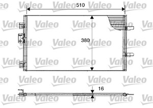 Kondensaattori, ilmastointilaite, RENAULT CLIO II, CLIO Skåp/halvkombi II, THALIA I, 7700436062