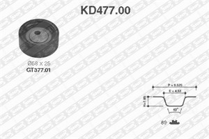 Hammashihnasarja, SUZUKI SAMURAI Terrängbil täckt, SWIFT Halvkombi II, SWIFT Sedan II, 12761-63B00, 12810-82003