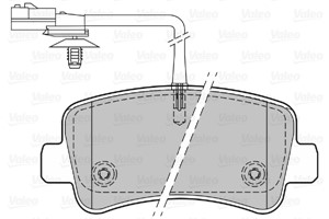 Jarrupalasarja, levyjarru, Taka-akseli, NISSAN,OPEL,RENAULT,VAUXHALL, 4406000Q0H, 44060-00Q0H, 4406000Q0L, 44060-00Q0L, 4406000Q1J, 4406