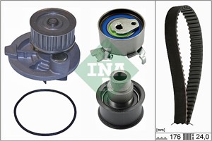 Vesipumppu + jakohihnasarja, OPEL,VAUXHALL, 13 34 041, 13 34 050, 13 34 053, 13 34 139, 1334041, 1334050, 1334053, 1334139, 24409355, 56