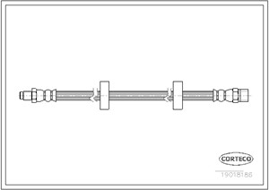 Jarruletku, Etuakseli, AUDI,SEAT,VW, 171611701L, 191611701, 321611701D