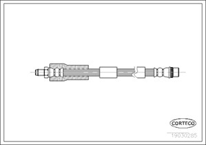 Jarruletku, Etuakseli, Taka-akseli, CITROËN C4 I, C4 Coupé, C4 Sedan I, PEUGEOT 307, 307 Break, 307 CC, 307 SW, 4806A0