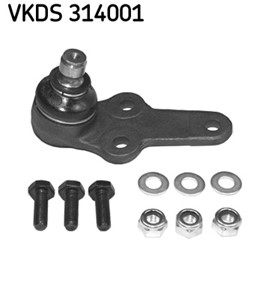 Pallonivel, etuakseli molemminpuoleinen, Alla, FORD FOCUS I, FOCUS Sedan I, FOCUS Skåp / kombi I, FOCUS Turnier I, 1679401, ME98AG 3395