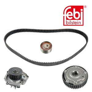 Vesipumppu + jakohihnasarja, ALFA ROMEO,FIAT,LANCIA, 1 590 748 S4, 1 590 748, 71753156 S3, 71753156, 9S516K288B2A S4