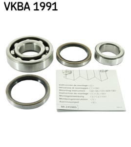 Pyöränlaakerisarja, Taka-akseli, DAIHATSU FEROZA Hard Top, FEROZA Soft Top, ROCKY Hard Top, ROCKY Soft Top, 90043-63028, 90043-63100