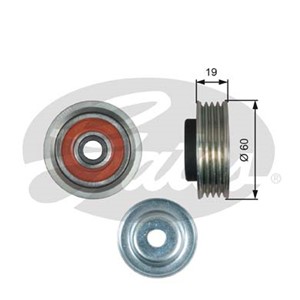 Kiristysrulla, moniurahihna, FIAT,SUZUKI, 4916070AA0, 4916082A00, 71742776