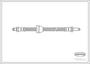 Jarruletku, Etuakseli, BMW 1500-2000 [115, 116, 118, 121], 1600 GT Coupé, FORD FIESTA II, FIESTA Skåp/halvkombi, 34321116515, 6114613