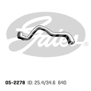Jäähdyttimen letku, Alla, Yläpuolella, FORD, 1437206, 1477967, 6G918260PB, 6G918260PC