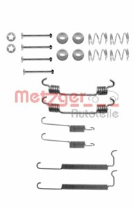 Tarvikesarja, jarrukengät, Taka-akseli, Takana, CHEVROLET,DAEWOO,OPEL, 1605986, 93174285