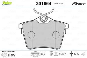 Jarrupalasarja, levyjarru, Etuakseli, Taka-akseli, CITROËN,PEUGEOT, 425279, 4252-79, 425326, 4253-26, 425404, 4254-04, 425421, 4254-21,