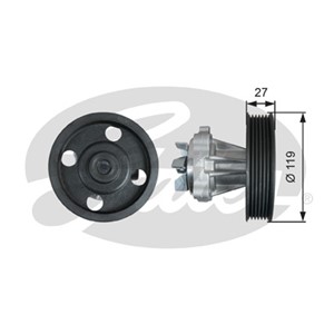 Vesipumppu, ALFA ROMEO,CHEVROLET,CITROËN,FIAT,FORD,LANCIA,OPEL,PEUGEOT,SUZUKI,VAUXHALL, 1 538 706, 1201.L9, 1201L9, 12855461, 12855462,