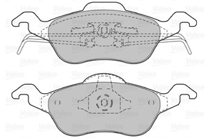 Jarrupalasarja, levyjarru, Etuakseli, FORD FOCUS I, FOCUS Sedan I, FOCUS Skåp / kombi I, FOCUS Turnier I, 1075558, 1136519, 1151049, 142