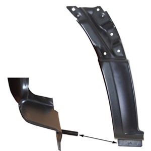 Lokasuoja, Eteen, oikea, MERCEDES-BENZ,VW, 2E0 821 102, 906 630 2107, A 906 630 2107, A906 630 2107