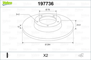 Jarrulevy, Taka-akseli, HYUNDAI i40 I, i40 CW I, 584113Z100, 58411-3Z100