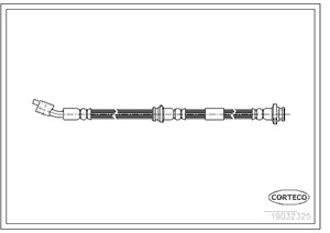 Jarruletku, Etuakseli, oikea, Oikea, NISSAN ALMERA TINO, 462104U200