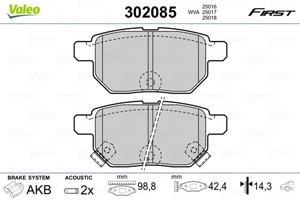 Jarrupalasarja, levyjarru, Etuakseli, Taka-akseli, ASTON MARTIN,LEXUS,SUBARU,TOYOTA, 04466-02210, 04466-02310, 04466-12120, 04466-12130,