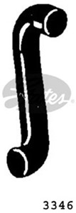 Jäähdyttimen letku, BMW 3 [E21, E30], 3 Cabriolet [E30], 3 Touring [E30], 5 [E12, E28], 11531265448, EBC 004021, EBC 4021