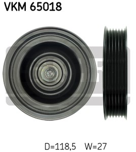 Ohjainrulla, moniurahihna, Oikea, ala, Vasen, ala, Alla, HYUNDAI,KIA, 25288-27000, 25288-27001