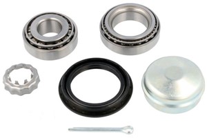 Pyöränlaakerisarja, Taka-akseli, Oikea, Vasen, SEAT,VW,AUDI, 4A0598625, 4A0598625A
