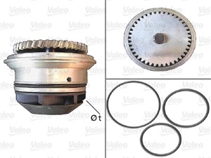 Vesipumppu, VW LT 28-35 Buss II, LT 28-46 Flak/chassi II, LT 28-46 Skåp II, 062121010, 062121010A, 062121010B, 62121010, 62121010A, 6212