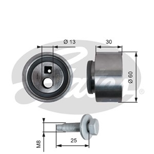 Kiristysrulla, hammashihnat, CITROËN,FIAT,LANCIA,PEUGEOT,SUZUKI,TOYOTA, 0829.59, 082959, 9400829599, SU00100088