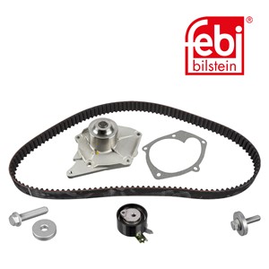 Vesipumppu + jakohihnasarja, DACIA,NISSAN,RENAULT,SUZUKI, 12761-84A50 S4, 12761-84A50, 16806-00QBE S4, 16806-00QBE, 82 00 537 033 S4, 82