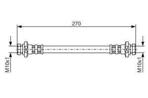 Jarruletku, Etuakseli, Taka-akseli, Sisempi, HYUNDAI,MITSUBISHI, MB058592, MB238160, MB238169, MB857556, MR129776, MR129777