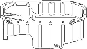 Öljypohja, SEAT,SKODA,VW, 032 103 601AK, 032 103 601SA, 032 103 603AB, 036 103 601QA