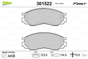 Jarrupalasarja, levyjarru, Etuakseli, MITSUBISHI, MN102609, MR205256, MR389532, MR389547, MR389550