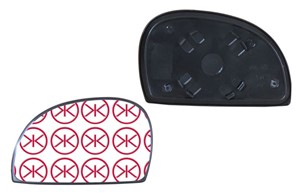 Peililasi, taustapeili, Oikea, HYUNDAI ACCENT II, ACCENT Sedan II, 87621-25720