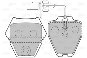Jarrupalasarja, levyjarru, Etuakseli, AUDI,VW, 3D0698151B, 4B0698151D, 4B0698151L, 4B0698151S