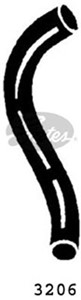 Jäähdyttimen letku, Yläpuolella, FIAT,OPEL,SEAT, 1336321, 4274326, 5938965, 5949950, 7567858, 90156548, 90167207, LF11722400