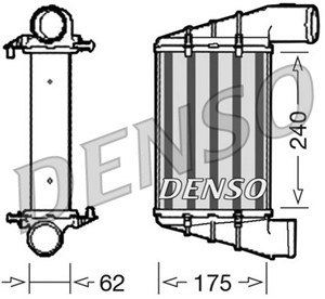 Välijäähdytin, AUDI A4 B5, A4 B5 Avant, A6 C5, A6 C5 Avant, VW PASSAT B5, PASSAT B5 Variant, PASSAT B5.5 Variant, 058145805A, 058145805C