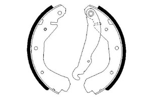 Jarrukenkäsarja, Taka-akseli, OPEL, 1605592, 1605593, 1605674, 1605781, 90397655