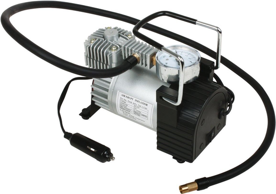 Kompressori mittarilla, 12 V, King