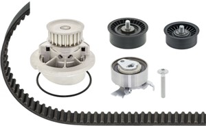 Vesipumppu + jakohihnasarja, OPEL,VAUXHALL, 09199592, 09199592S, 13 34 077S, 93174119, 93180218, 93185845