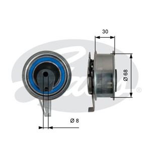 Kiristysrulla, hammashihnat, SEAT,VW,SKODA,AUDI, 04L 109 243 B, 04L 109 243 C, 04L 109 243 D, 04L 109 243 F, 04L 109 243 G, 04L 109 243