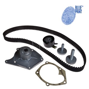 Vesipumppu + jakohihnasarja, NISSAN,RENAULT,SUZUKI, 12201-00QAW S2, 12201-00QAW, 12309-00Q0E S2, 12309-00Q0E, 12761-84A50 S2, 12761-84A5