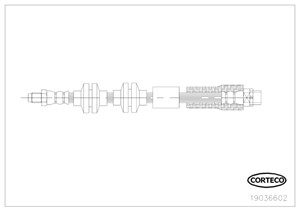 Jarruletku, Etuakseli, BMW, 34306771720, 34306790550