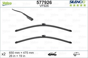 Pyyhkijänsulka, Edessä, Molemminpuolin, MERCEDES-BENZ B-KLASS Sports Tourer [W246, W242, W247], EQA [H243], GLA [H247], 2468201245, 2468