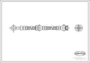 Jarruletku, Taka-akseli, Takana, NISSAN PRIMERA, PRIMERA Hatchback, PRIMERA Traveller, 4621096J00