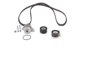 Vesipumppu + jakohihnasarja, CITROËN C2, C3 I, C4 I, C4 Coupé, PEUGEOT 1007, 206 Halvkombi, 206 SW, 207, 16 095 257 80, 16 107 933 80