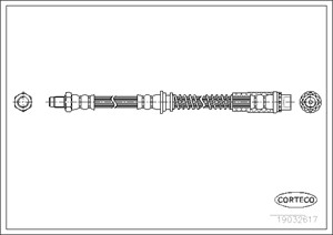 Jarruletku, Etuakseli, MG MG ZT, MG ZT- T, ROVER 75, 75 Tourer I, GBH90336, SHB101212